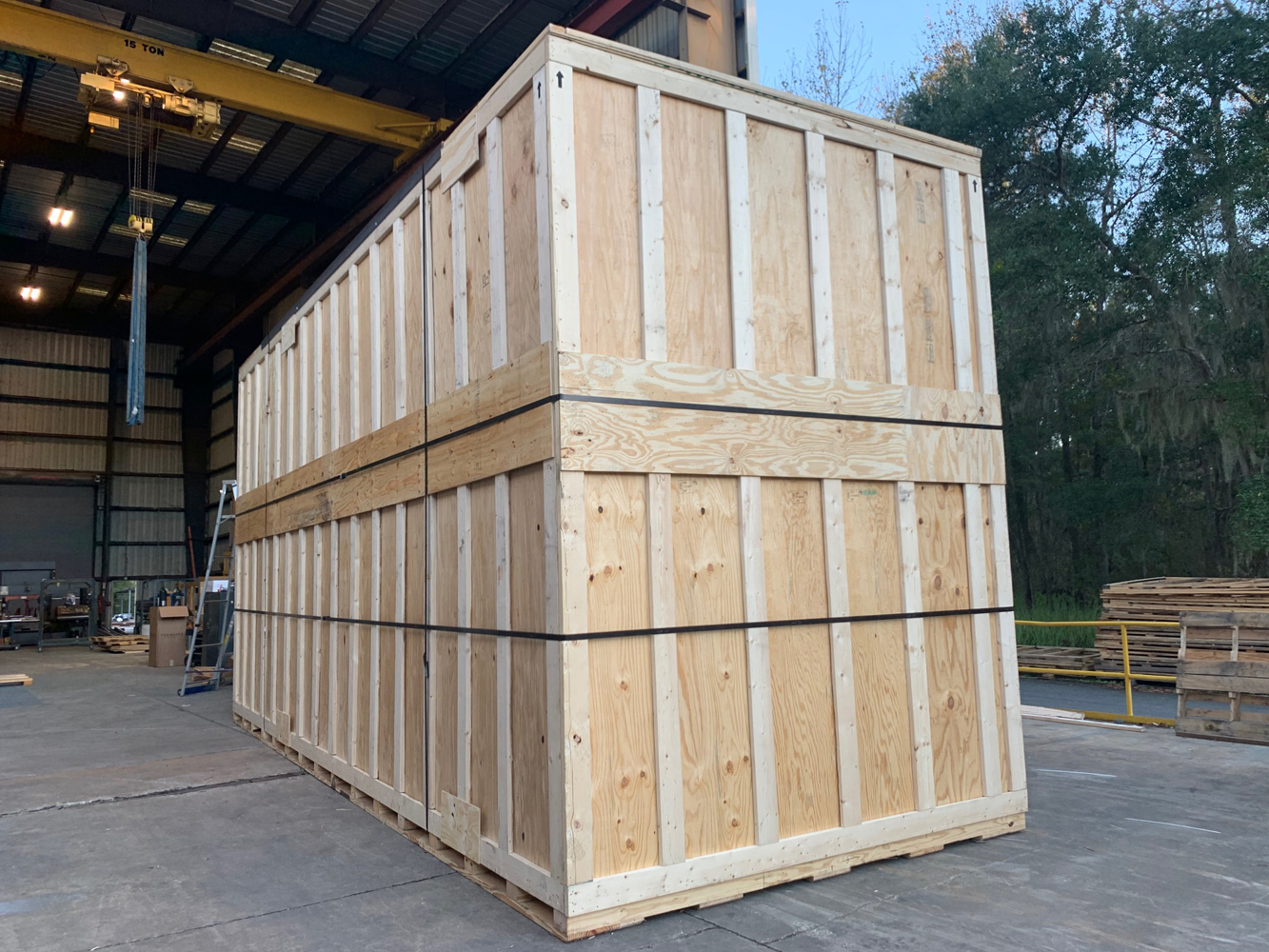 All American Crating | Crates Being Prepared For Shipment